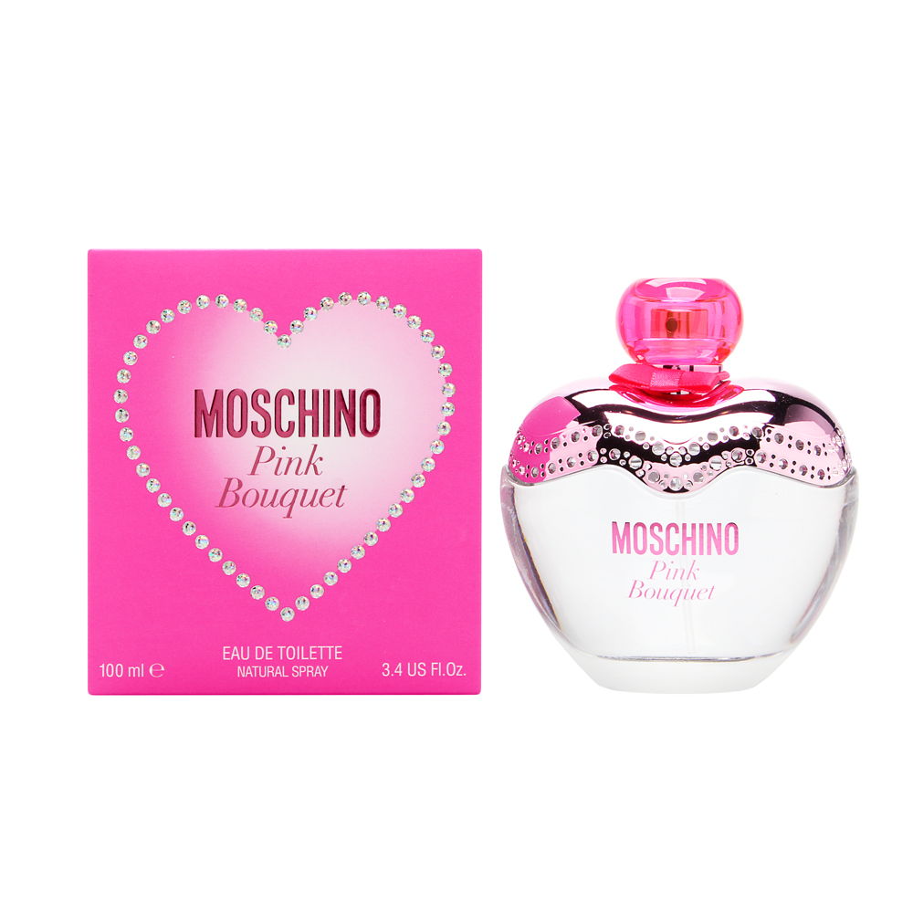 Pink Bouquet by Moschino for Women 3.4 oz Eau de Toilette Spray