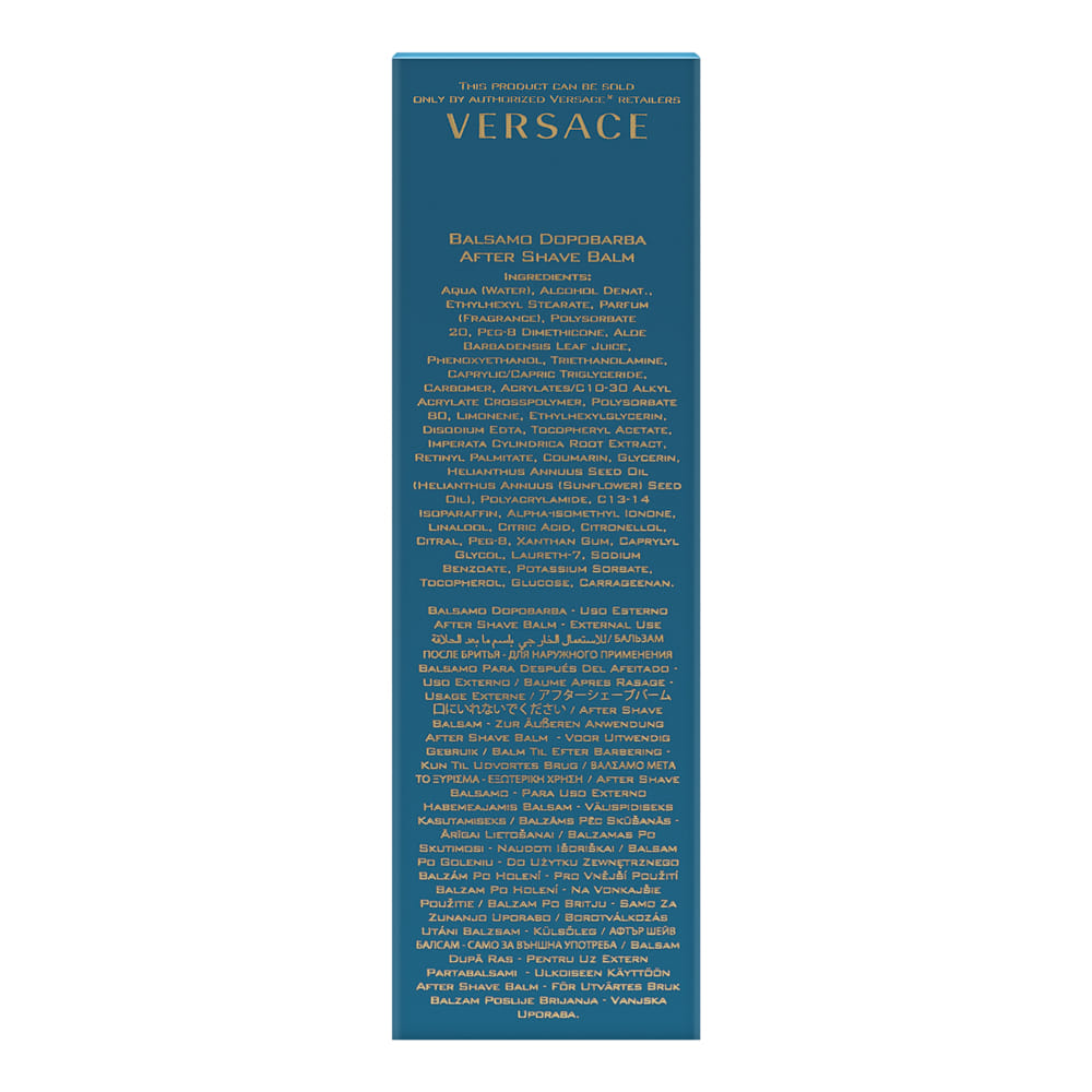 Versace Eros for Men 3.4 oz Comfort After Shave Balm