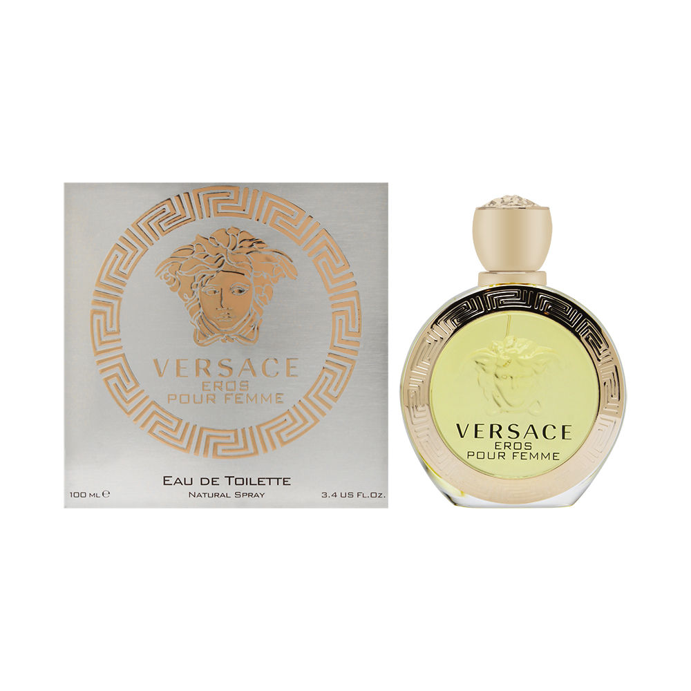 Versace Eros Pour Femme 3.4 oz Eau de Toilette Spray