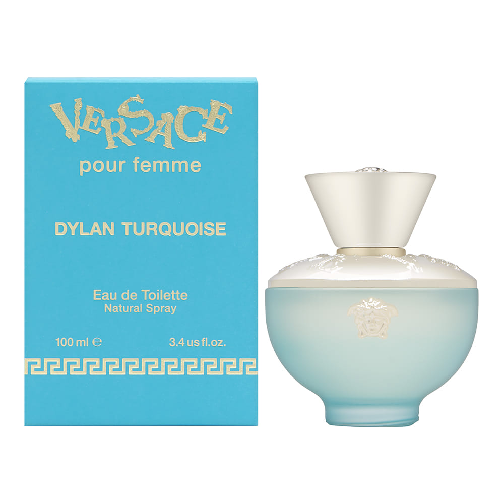 Versace Dylan Turquoise Pour Femme 3.4 oz Eau de Toilette Spay