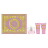 Versace Bright Crystal by Versace for Women 3 Piece Set Includes: 1.7 oz Eau de Toilette Spray + 1.7 oz Bath & Shower Gel + 1.7 oz Body Lotion