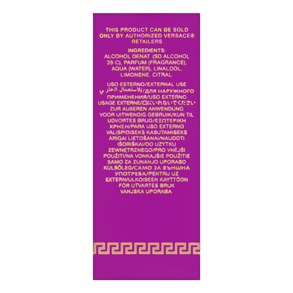 Versace Dylan Purple for Women 0.3 oz Eau de Parfum Travel Spray