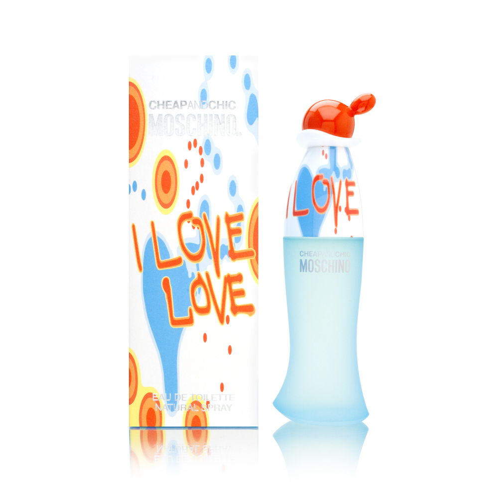 I Love Love Cheap and Chic by Moschino for Women 1.7 oz Eau de Toilette Spray