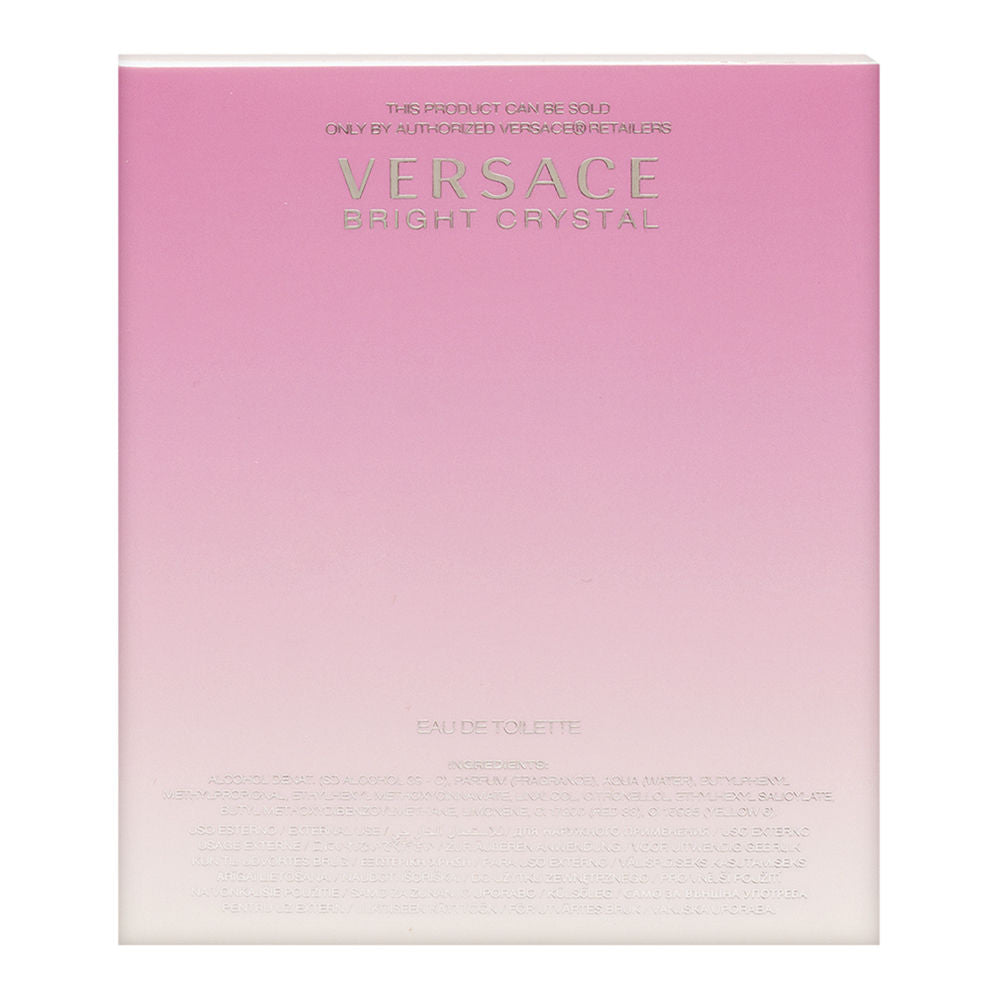 Versace Bright Crystal by Versace for Women 3.0 oz Eau de Toilette Spray