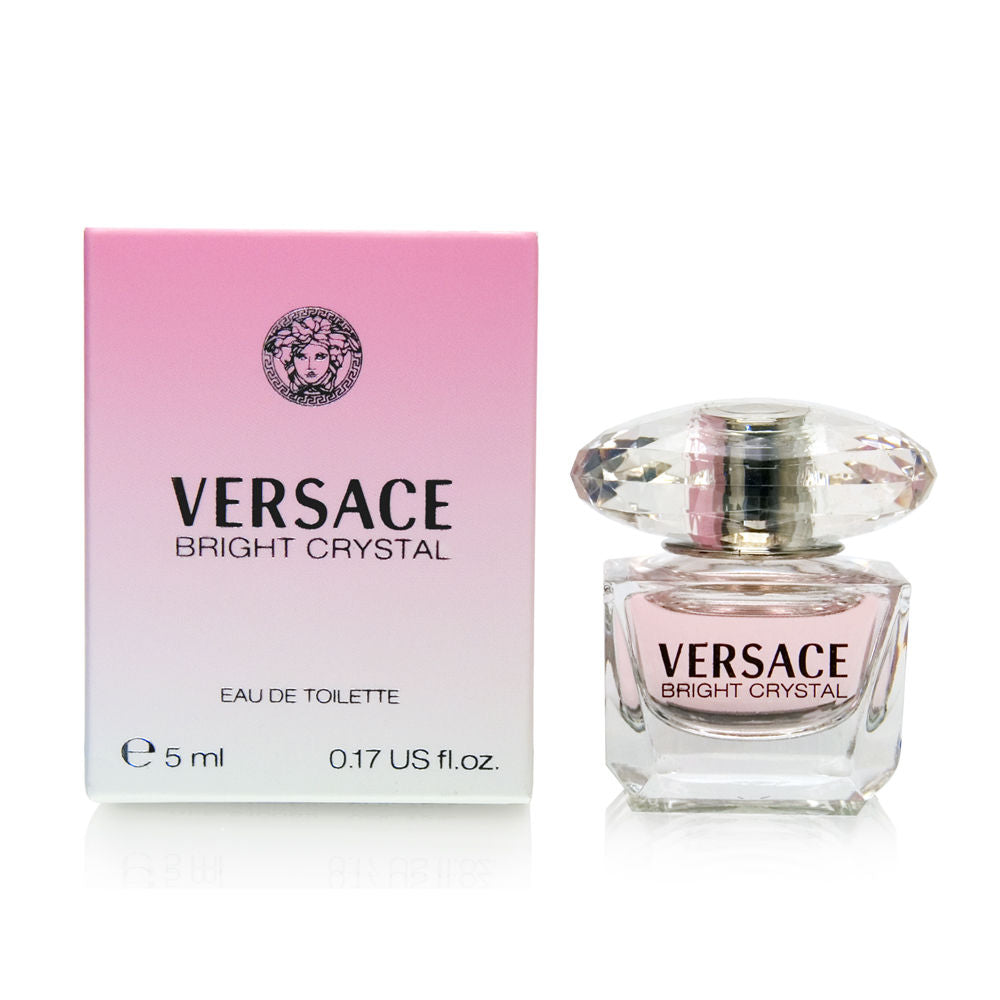Versace Bright Crystal by Versace for Women 0.17 oz Eau de Toilette Mini Collectible