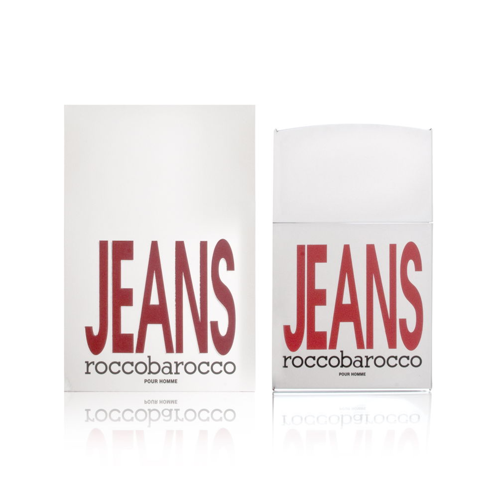 Jeans Roccobarocco Pour Homme 2.5 oz Eau de Toilette Spray