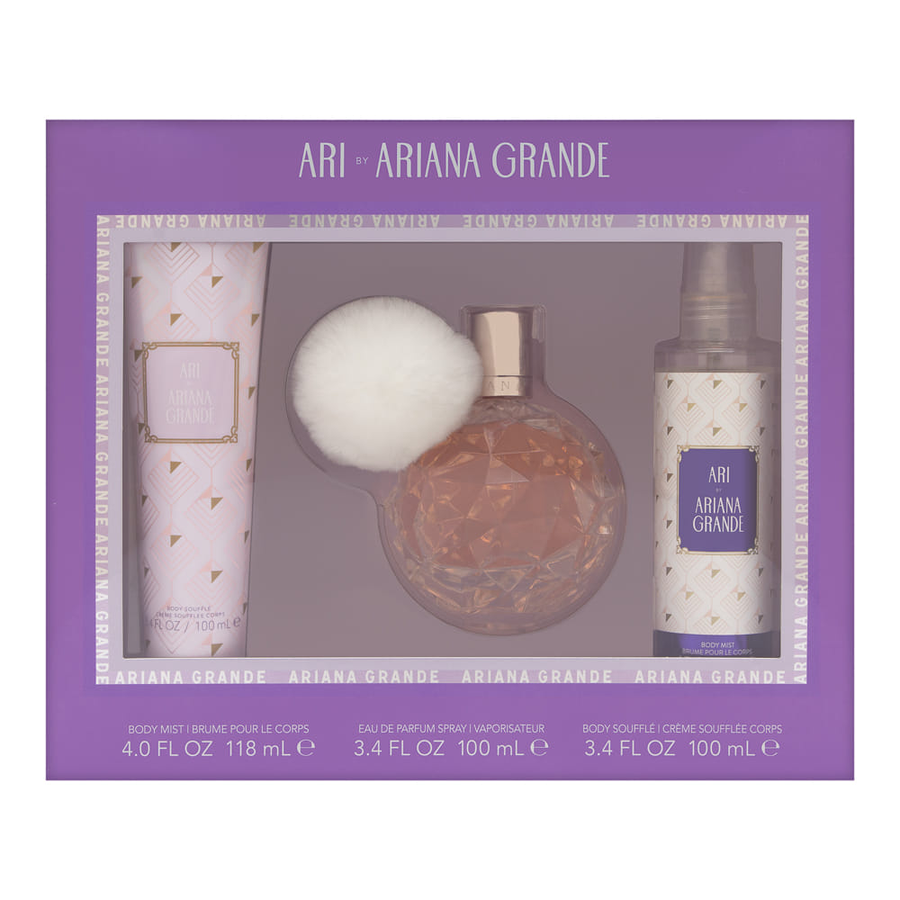 3 Piece Set Includes: 3.4 oz Eau de Parfum Spray + 3.4 oz Body Cream + 4.0 oz Body Mist