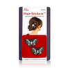 Mia Hair Stickers - Small Model No. 04704 - Black Butterflies