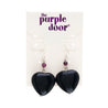 The Purple Door The Jennifer Earrings PDE-50-P Black