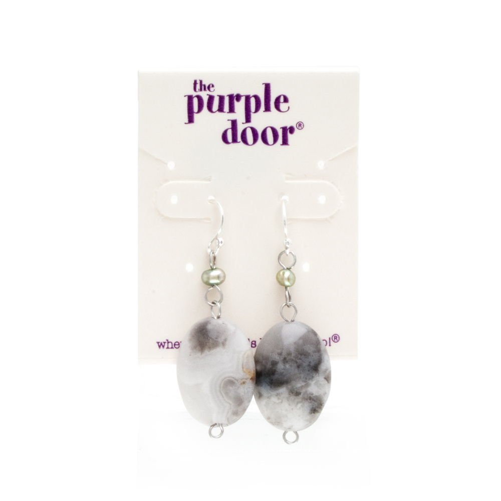 The Purple Door The Jennifer Earrings PDE-50-N Jasper