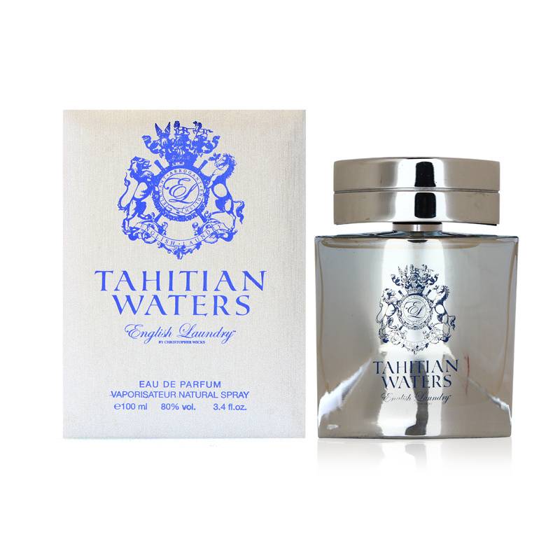 English Laundry Tahitian Waters by Christopher Wicks for Women 3.4 oz Eau de Parfum Spray