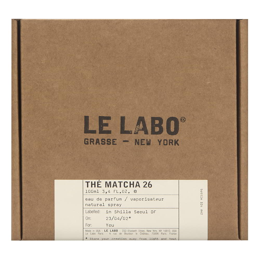 The Matcha 26 by Le Labo 3.4 oz Eau de Parfum Spray