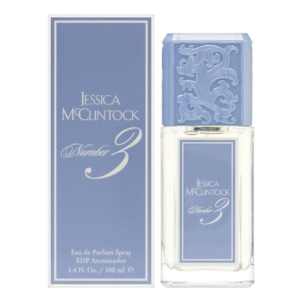 Jessica McClintock Number 3 by Jessica McClintock for Women 3.4 oz Eau Parfum Spray