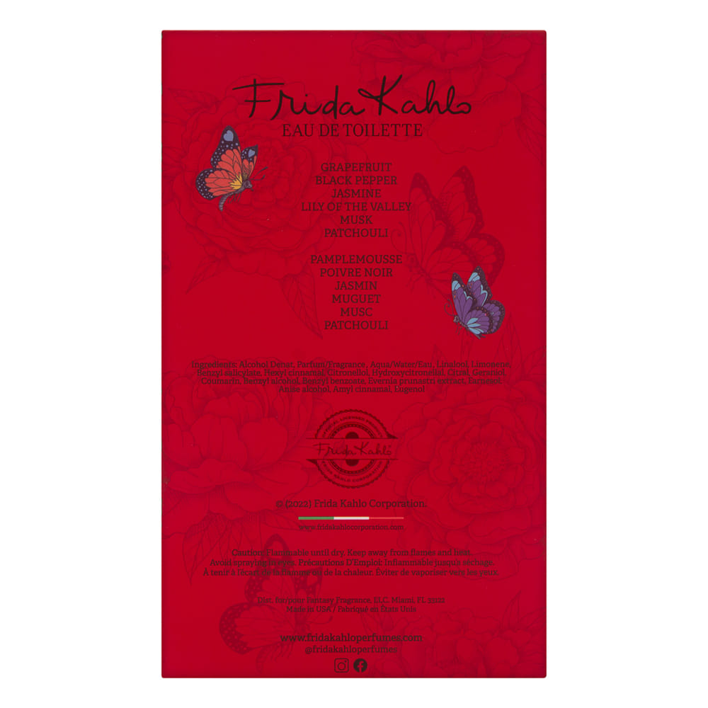 Frida Kahlo by Frida Kahlo for Women 3.4 oz Eau de Toilette Spray