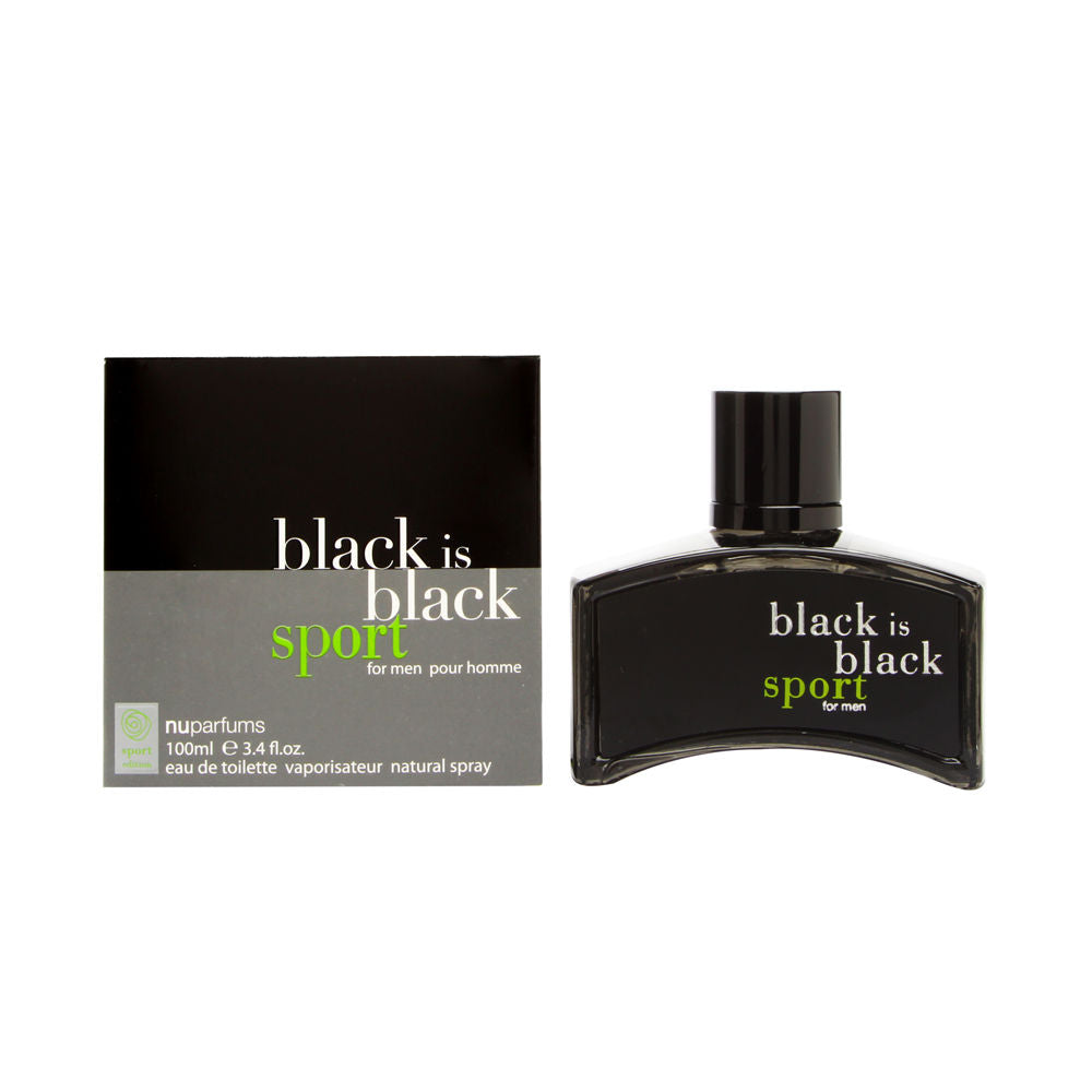 Black Is Black Sport Pour Homme 3.4 oz Eau de Toilette Spray