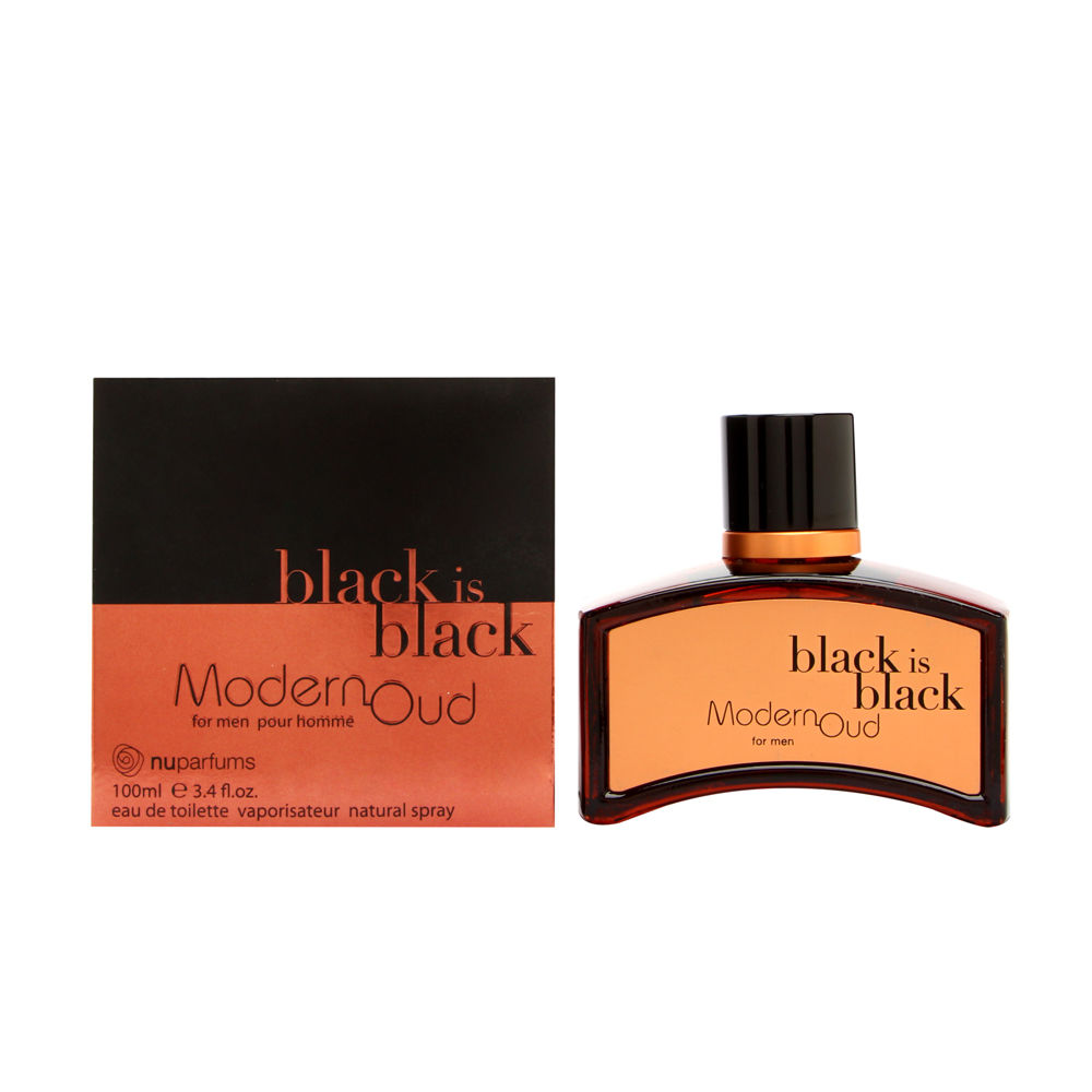 Black is Black Modern Oud Pour Homme 3.4 oz Eau de Toilette Spray