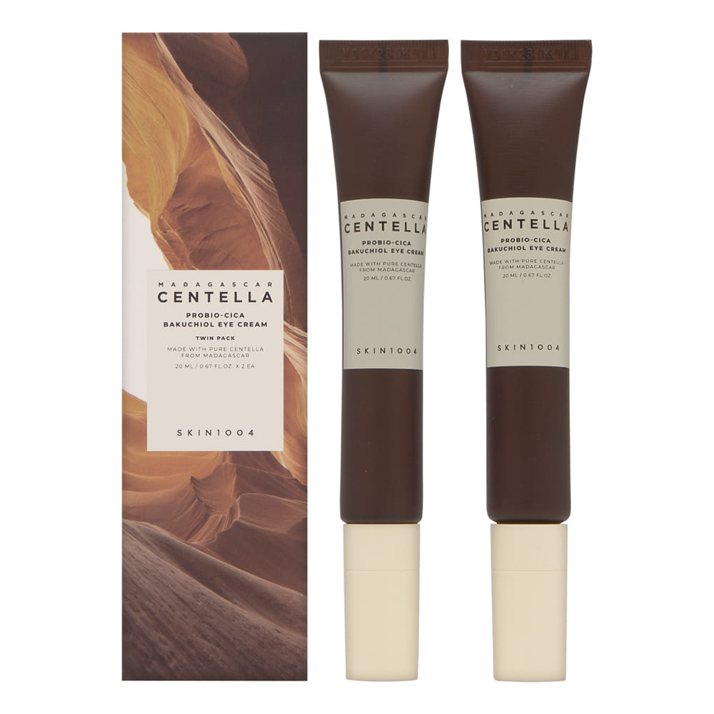 SKIN1004 Madagascar Centella Probio-Cica Bakuchiol Eye Cream Twin Pack (20ml*2)