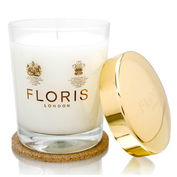 Floris at Home Sandalwood & Patchouli 6.0 oz Scented Candle