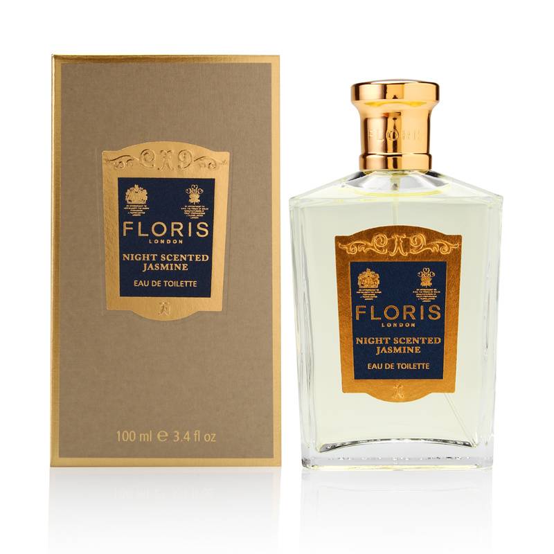 Floris Night Scented Jasmine by Floris London for Women 3.4 oz Eau de Toilette Spray