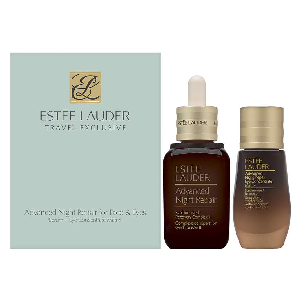 Estee Lauder Travel Exclusive Advanced Night Repair for Face & Eyes  Serum + Eye Concentrate Matrix 2 Piece Set