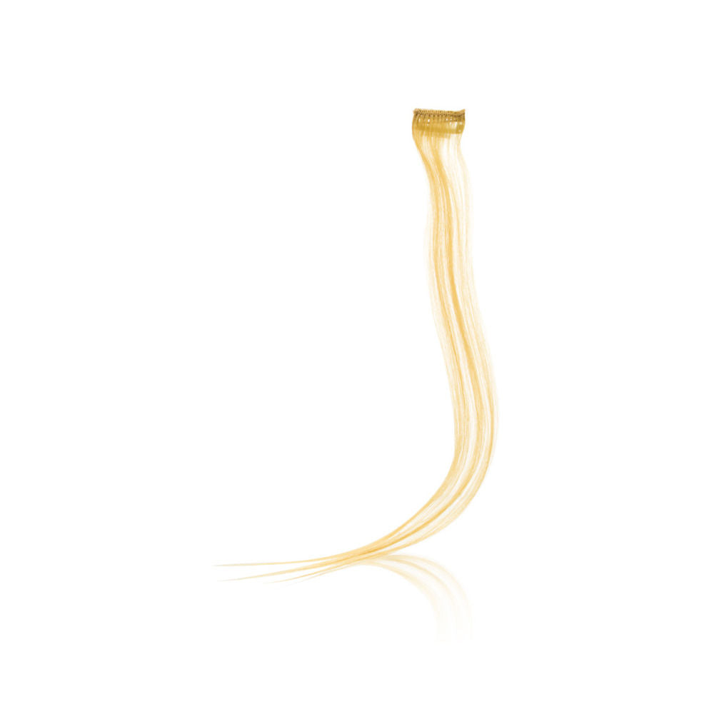 Hair 'n Flair Capelli di' Coloro 100% Human Hair Colored Extensions - 18" Yellow