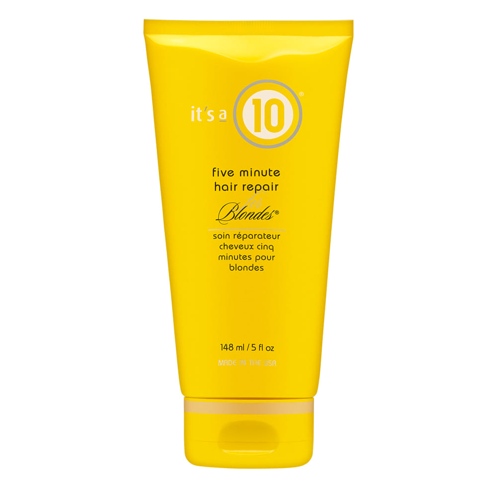 It's a 10 Five Minute Hair Repair for Blondes 148ml/5oz