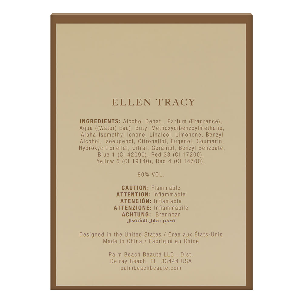 Ellen Tracy by Ellen Tracy for Women 3.4 oz Eau de Parfum Spray