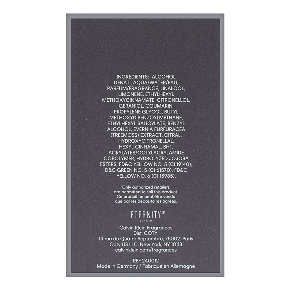 Eternity by Calvin Klein for Men