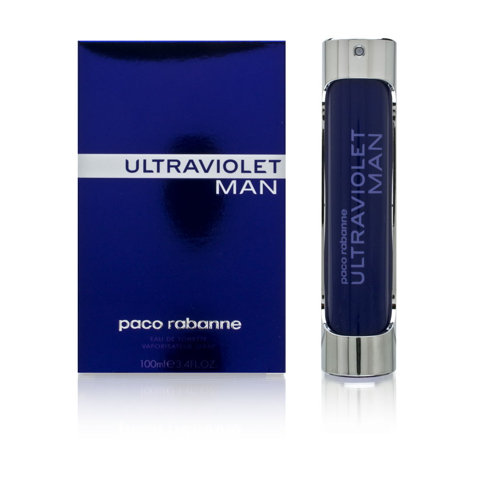 Ultraviolet Man by Paco Rabanne for Men 3.4 oz Eau de Toilette Spray