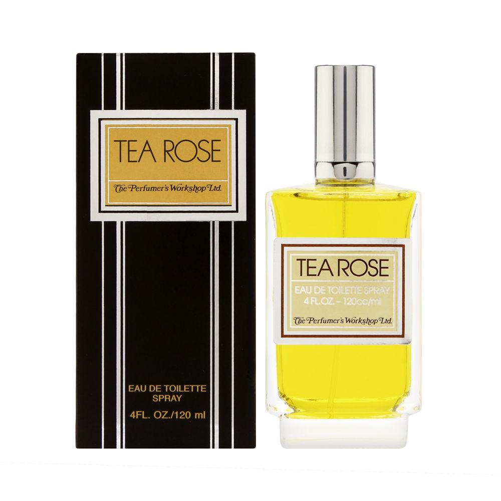 Tea Rose by Perfumer's Workshop for Women 4.0 oz Eau de Toilette Spray